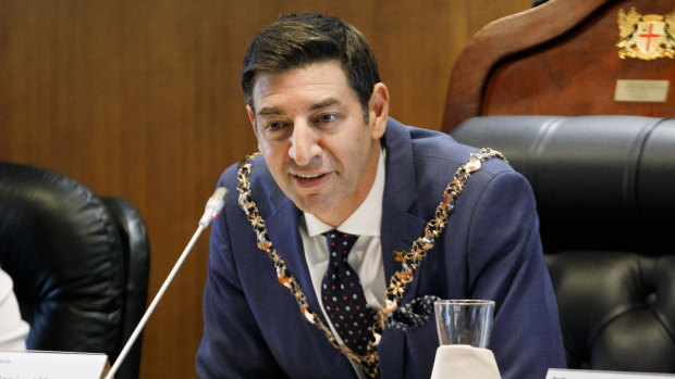 City of Perth's new Lord Mayor Basil Zempilas. 
