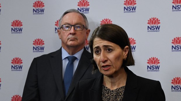 NSW Premier Gladys Berejiklian and Health Minister Brad Hazzard unloaded on the federal government on Wednesday.