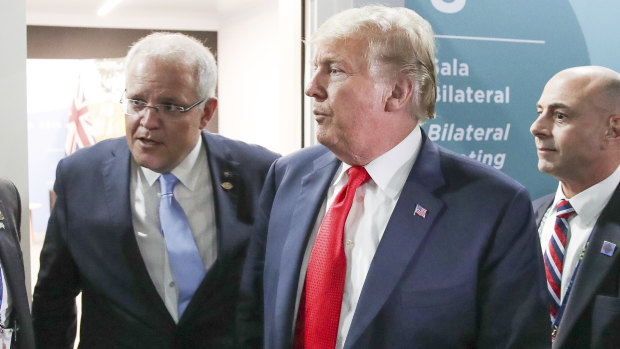 It was the first meeting between the leaders since Scott Morrison replaced Malcolm Turnbull as PM.