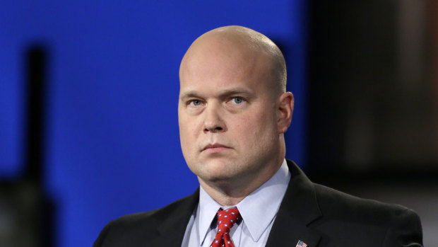 Acting US Attorney-General Matt Whitaker doesn't plan on recusing himself.