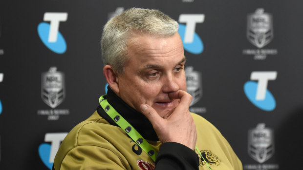 Sacked: Anthony Griffin has been axed by Penrith after the weekend's scratchy win over Canberra.