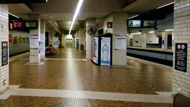 As the train approached a station, the boy was told: “You are getting off the train and you are coming with us”. (File image)