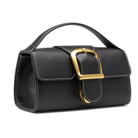 This compact clutch from Rylan is the newest addition to Bartel’s wardrobe.
