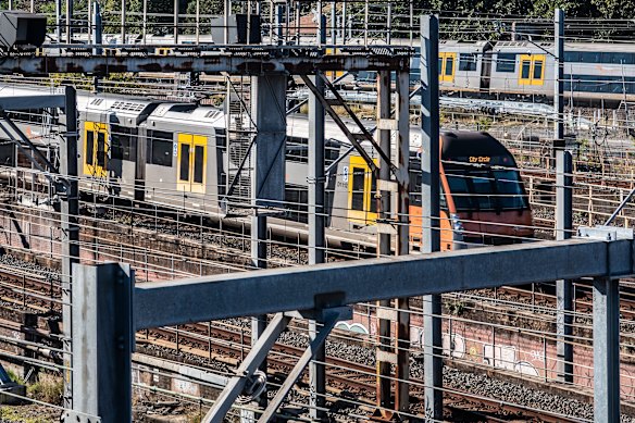 The contracts involve upgrades to rail infrastructure such as overhead wires.