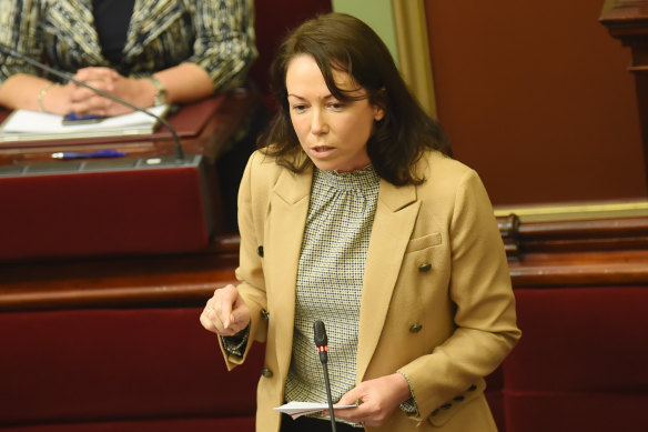 Minister Jaclyn Symes described the opposition’s attempts to compel Parliament to sit as a “political stunt”.