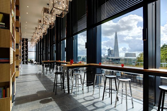 Great views from CitizenM Tower of London.