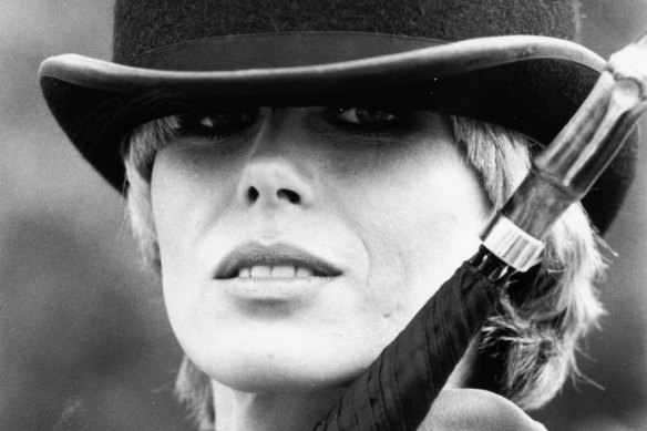 Lumley as Purdey in The New Avengers.