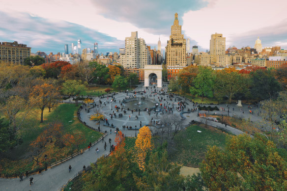 Washington Square Park, New York City.