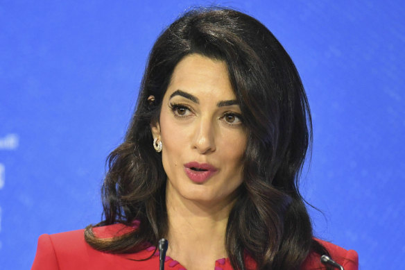 Human rights lawyer Amal Clooney said she was "dismayed" by the government's actions.