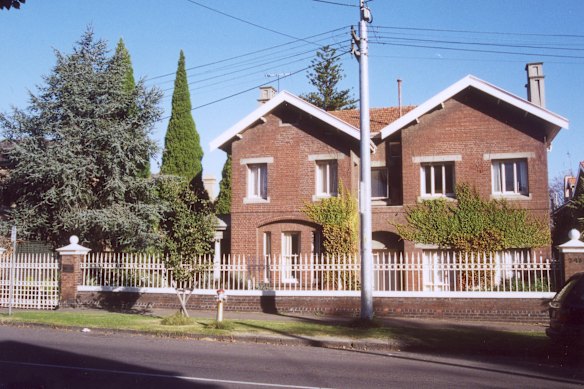The Ramchen family home in Domain Road, South Yarra.