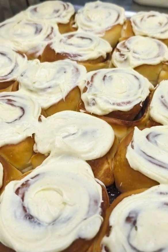 Cinnamon buns.