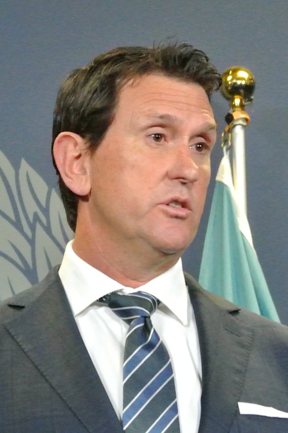 Police Minister Dan Purdie.