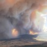 Firefighters battle Beaufort blaze into the night as towns evacuated