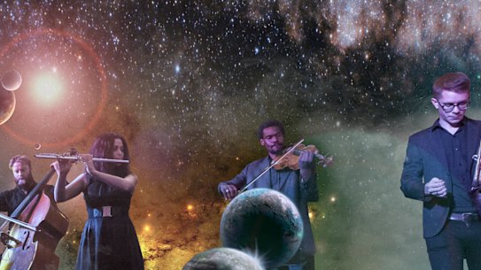 Ephemera Quartet somehow escapes the laws of gravity, while taking inspiration from the night sky.