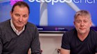 Origin CEO Frank Calabria (l) and Octopus CEO Greg Jackson (r) in Octopus’ office in London in May 2024.