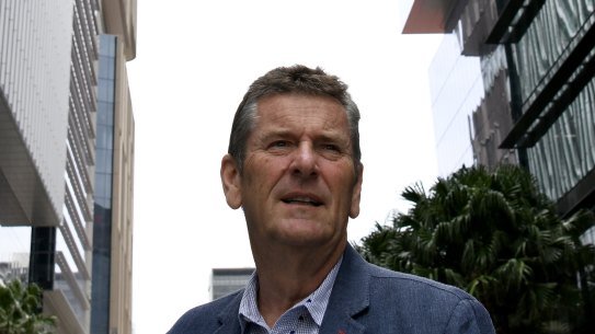 Outgoing chief commissioner of the Greater Cities Commission Geoff Roberts.