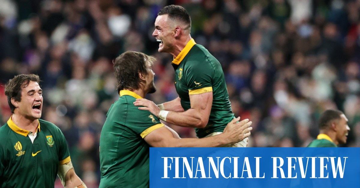 South Africa beat New Zealand to claim record fourth Rugby World Cup