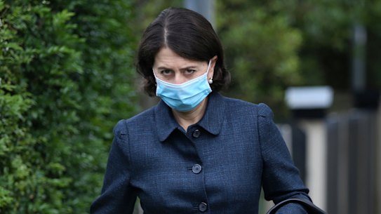 Formal resignation: Liberal Gladys Berejiklian.