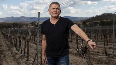 Sirromet Wines winemaker Mike Hayes.