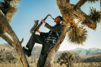 “I’m the sax player, so I just kind of attract people,” says Masego.