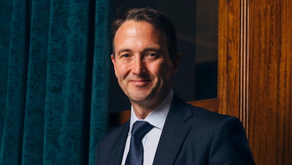 Challenger chief executive Richard Howes: "Australian annuity sales ... continue to be affected by disruption in the retail financial advice market."