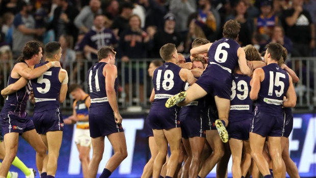 The Dockers seem to have turned their season around.