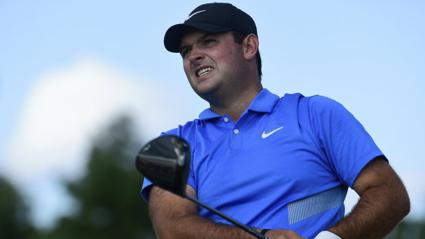 Patrick Reed at the fourth tee during the final round of the Hero World Challenge in Nassau, Bahamas, on Sunday.