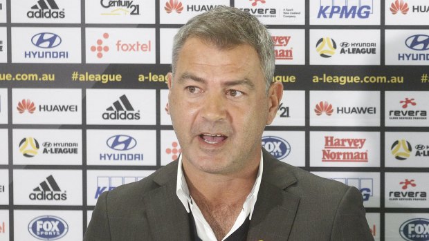 Hands off: Wellington Phoenix chairman Rob Morrison says coach Mark Rudan won't be moving to Western Melbourne.