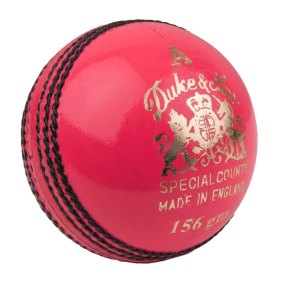The latest Dukes pink ball