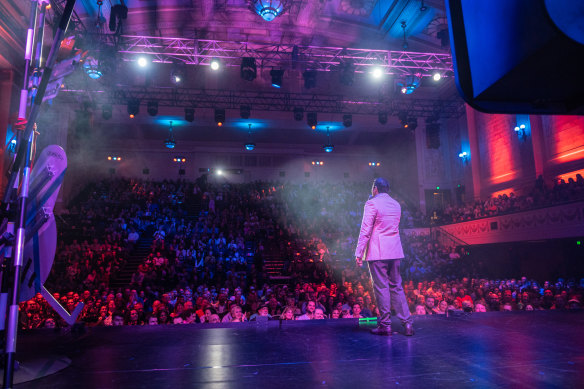 The Melbourne International Comedy Festival features close to 700 shows a year.