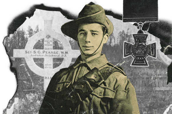Sergeant Samuel Pearse, who died fighting in Russia for the British in his Australian uniform.