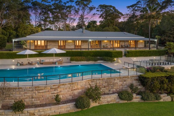The Terrey Hills equestrian estate of Sam and Katrina Makhoul is on offer for more than $19 million.