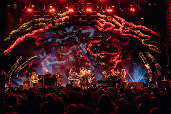 It was a game of two halves for Crowded House at Sydney Opera House.