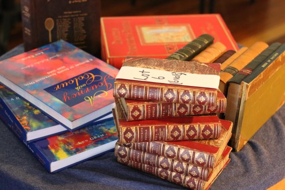 An 1880s collection of Jane Austen novels will be auctioned at the UQ Alumni book fair and rare book auction.