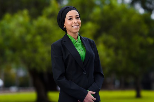 Yarra councillor Anab Mohamud.