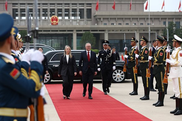 China rolled out the red carpet for Prime Minister Anthony Albanese this week.