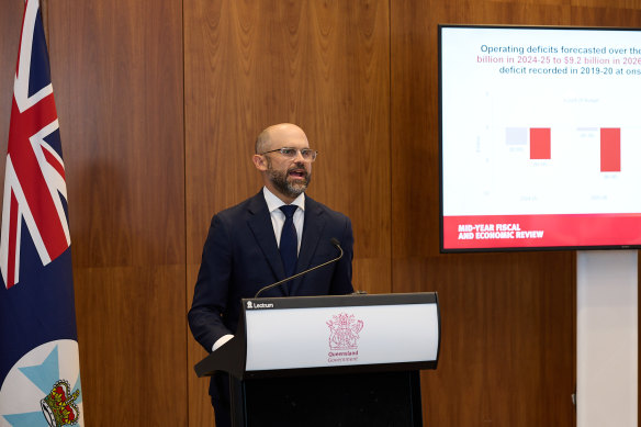 Queensland Treasurer David Janetzki recently delivered a budget update.