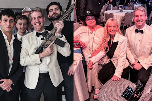 Gina Rinehart and James Flynn were among the Australians who attended CPAC in the US this week.