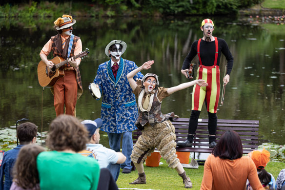 The Wind in teh Willows performed at t