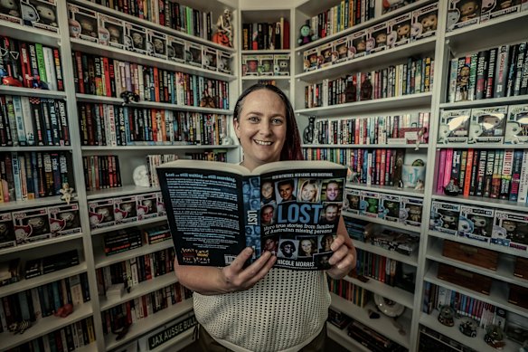 Tammy Egglestone collects true crime books: “They’re all my babies.”