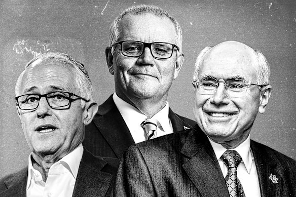 A legacy of renewable energy policy left by Liberal prime ministers Turnbull, Morrison and Howard.  