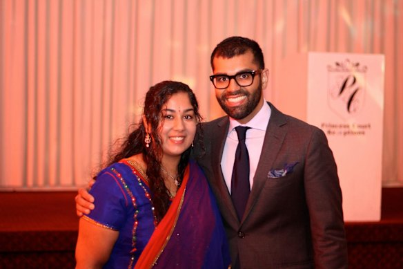 Tarang Chawla with his sister, Nikita (Niki), who was murdered in 2015.