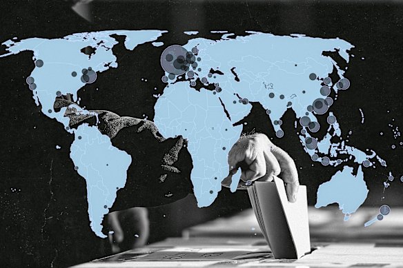 Australians voted in more than 80 countries for the recent federal election.