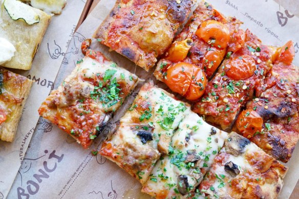 For a taste of Rome, head to Bonci Pizza in West Loop.
