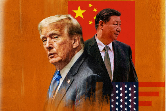 Donald Trump and Xi Jinping.