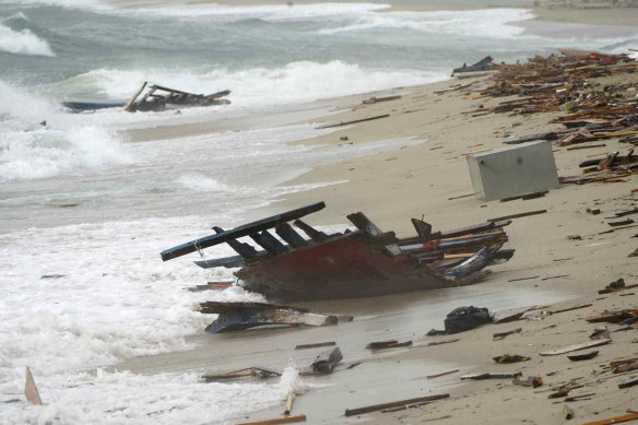 sailboat crash italy