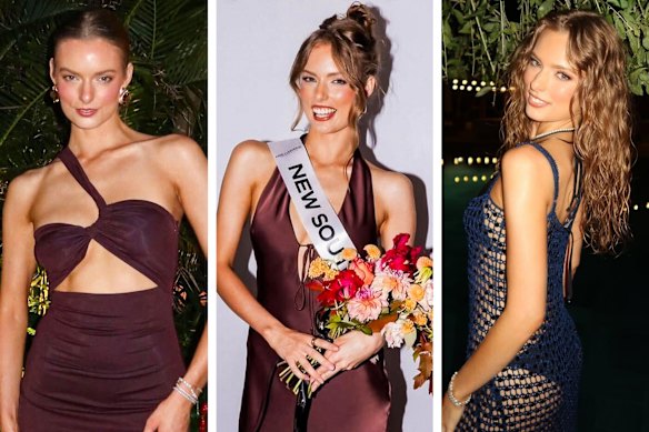 Miss Universe Australia finalist Sheridan Mortlock wears second-hand clothes - and wants the world to know it.