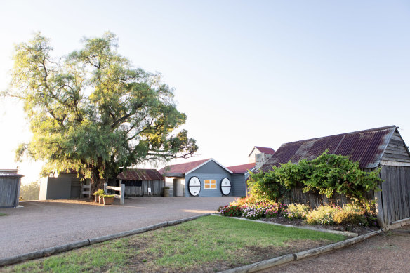 The cellar door at Tyrrell’s in the Hunter Valley, NSW.
