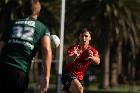 South Sydney halfback Lachlan Ilias has some big shoes to fill.