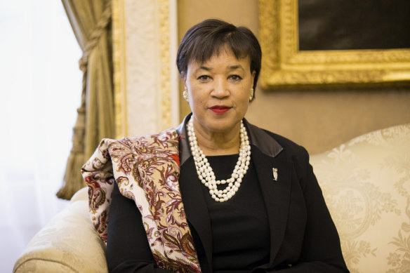 Commonwealth Secretary-General, Baroness Patricia Scotland. 
